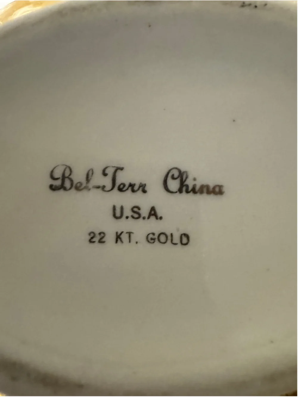 Bel-Terr China this pre